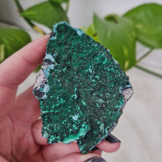 Malachit mit Chrysocolla & Hämatit Nr.3