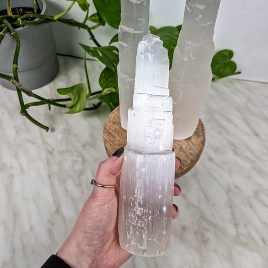 Selenit Turm Eisberg
